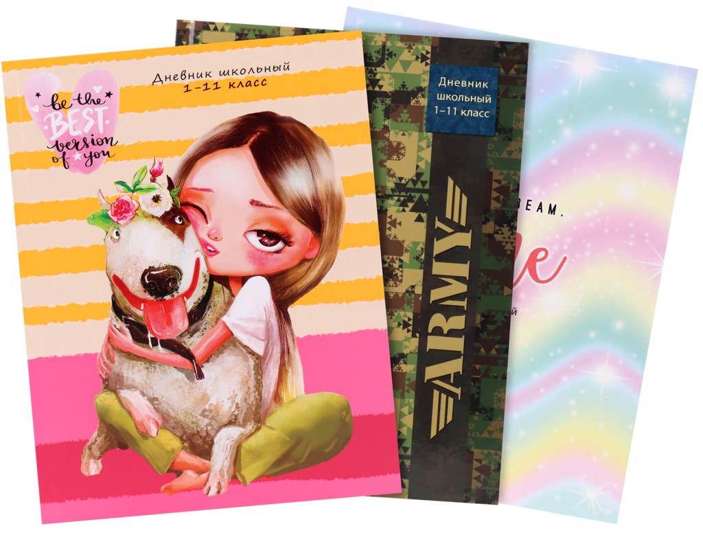 

Дневник PROF-PRESS 1-11 кл 48л А5 ассортимент