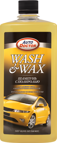 

Автошампунь Auto Doctor с полиролью