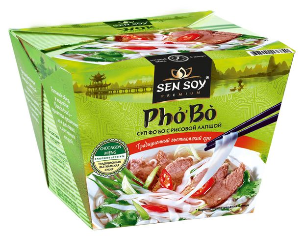 

Лапша рисовая Sen Soy Суп Pho Bo 125 г