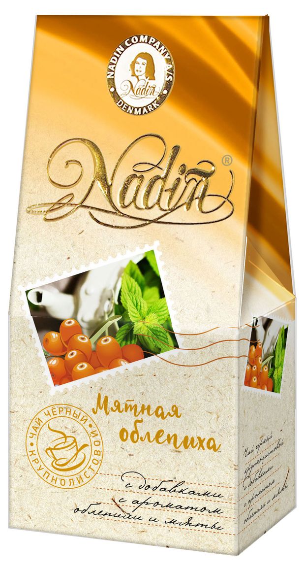 

Чай черный Мятная облепиха