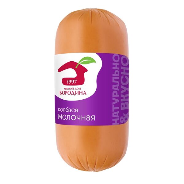 Колбаса варёная Мясной дом Бородина Молочная, 500г