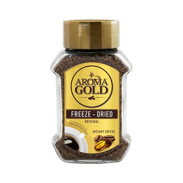 Кофе Aroma Gold нат. раств. сублим. 95 г