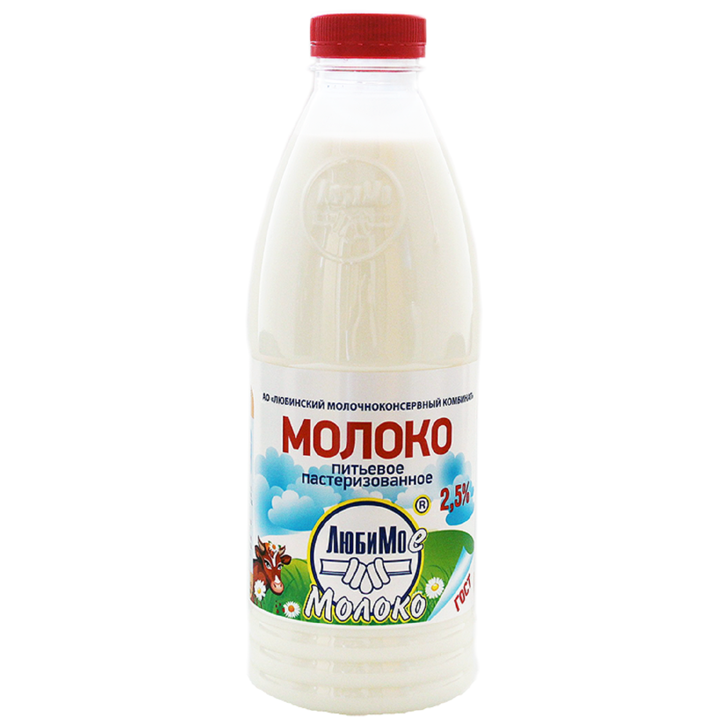 

Молоко Любимое молоко 2.5% 900 мл