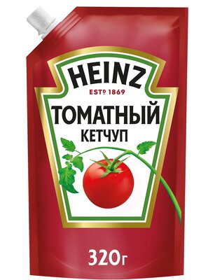 Кетчуп Heinz томатный, 320 г