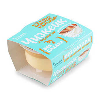 Десерт Чизкейк с карамелью 0 калорий