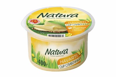 Сыр Natura Сливочный 45% 400 г