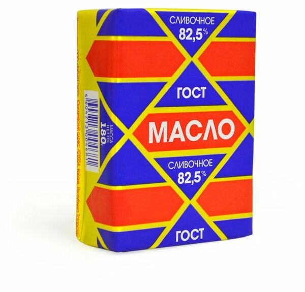 Масло сливочное Азбука сыра Традиционное 82,5%