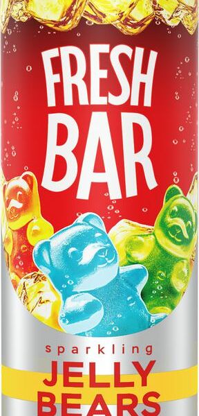 Напиток Fresh Bar Jeely Bears 1.0 газированный 0.45л