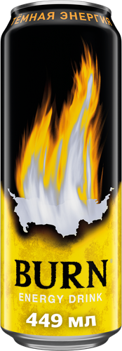 

Энергетический напиток Burn Темная энергия 449 мл