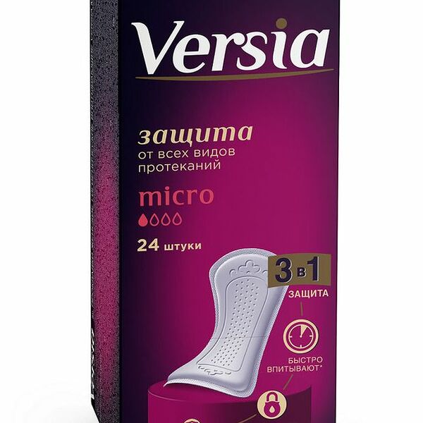 Прокладки Versia Micro урологические 24 шт
