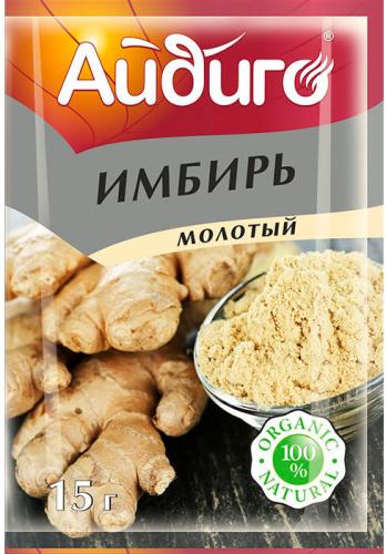 

Имбирь Айдиго молотый 15 г