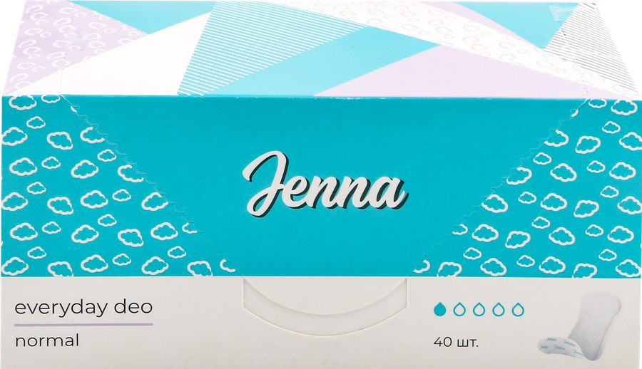 

Прокладки ежедневные JENNA Everyday Deo Normal, 40шт