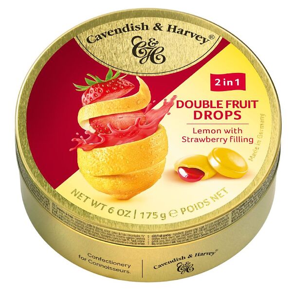 Леденцы Cavendish & Harvey со вкусом лимона/клубники