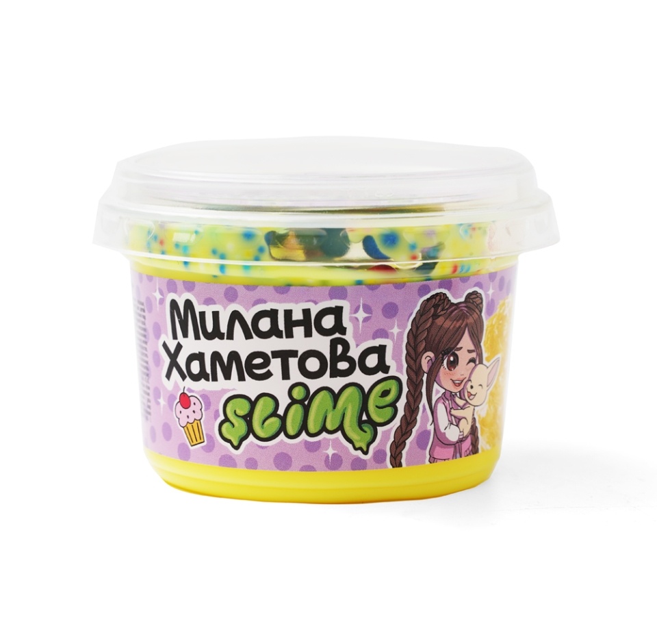 

Игрушка модели Slime Милана Хаметова желтый, От 3 лет, Россия