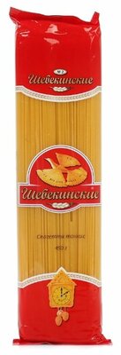 Макаронные изделия Спагетти тонкие Шебекинские