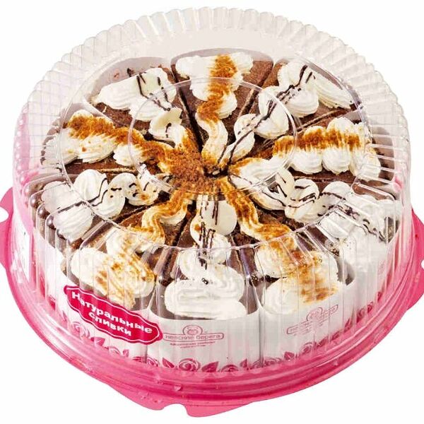 Торт Невские Берега Медовый со сливками