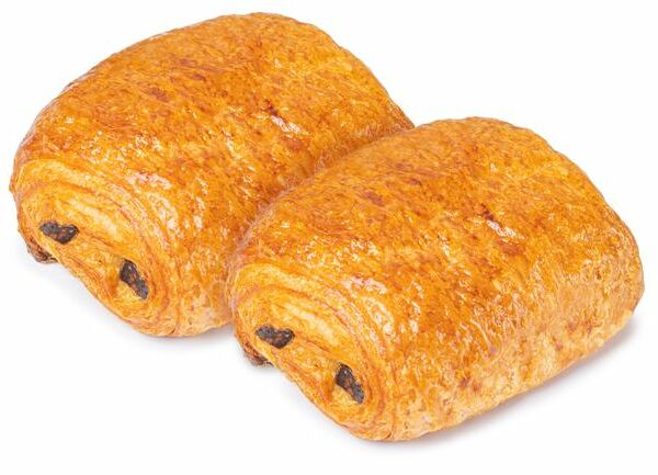 Слойка Ашан на сливочном масле с шоколадом, 60 г х 2 шт