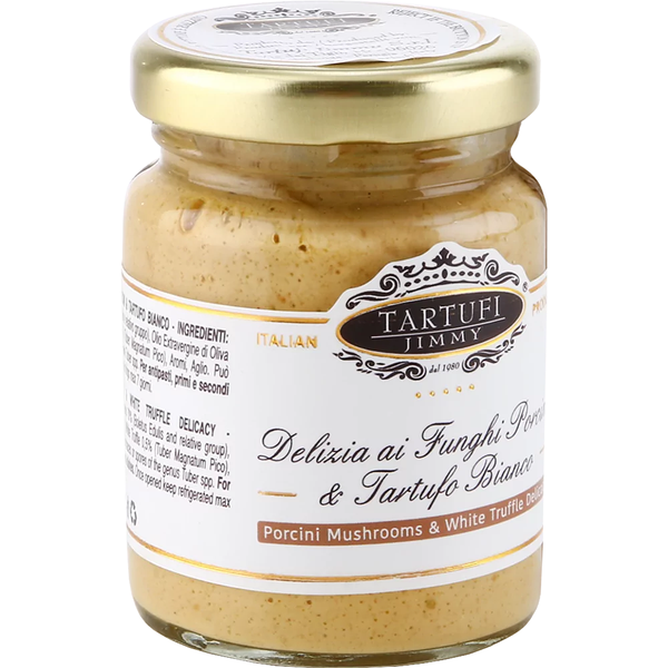Соус-деликатес Tartufi Jimmy с белыми грибами и белым трюфелем
