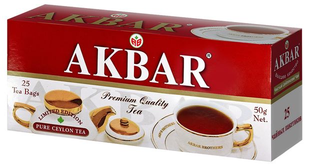 

Чай черный Akbar Mountain Fresh в пакетиках, 25 шт, 50г