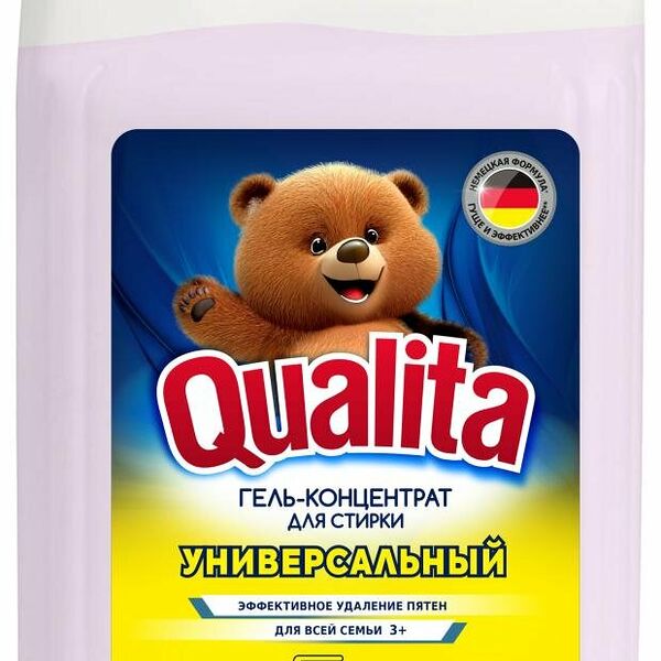 Гель для стирки концентрат Qualita Универсальный 5000 мл