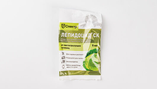 Лепидоцид, СК, биоинсектицид, Спектр