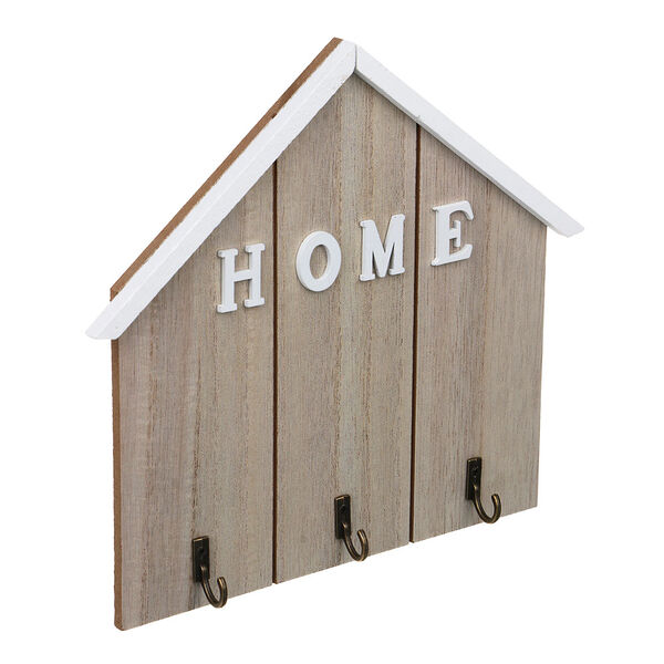 Ключница открытого типа на 3 крючка 22.5x24x3 см