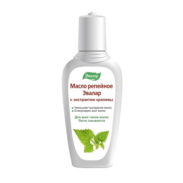 Масло Эвалар репейное с крапивой 100 мл