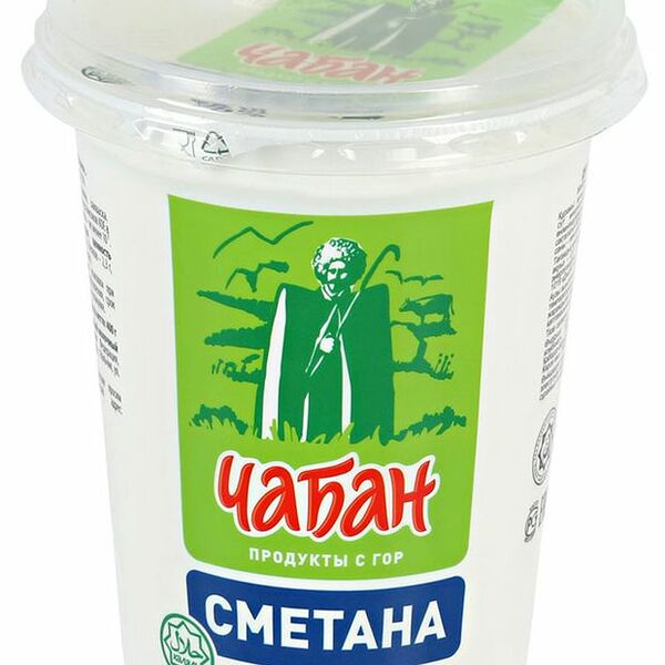 Сметана Чабан 25%