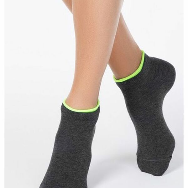 Носки женские Conte Elegant Active 12С-32 темно-серые размер р.25 