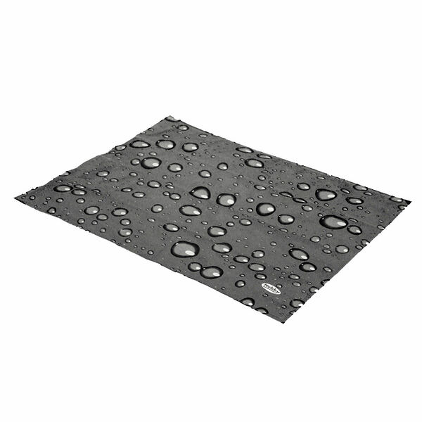 Мат охлаждающий гелевый для кошек и собак мелких и средних пород Bubblie, 90х70 см, серый