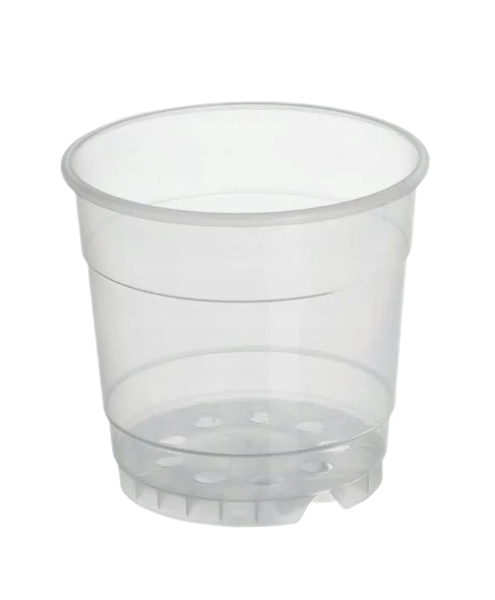 Горшок Полимерсад для орхидей прозрачный 115x108 мм TRI 12