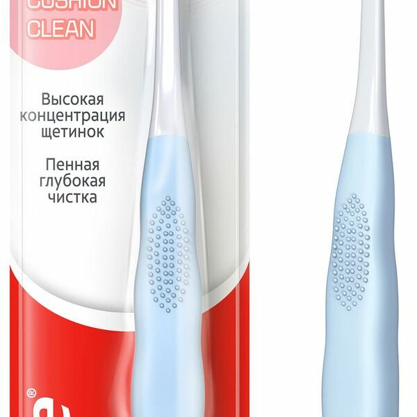 Зубная щетка Colgate Cushion Clean мягкая 1 шт цвет в ассортименте