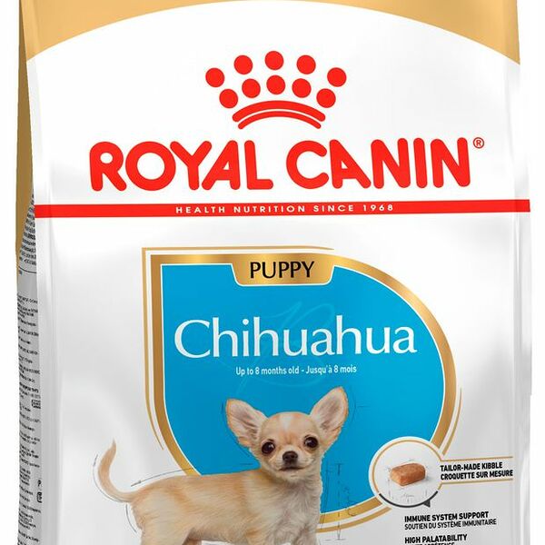 Сухой корм Royal Canin CHIHUAHUA Junior для щенков 2-8мес Чихуахуа 500г
