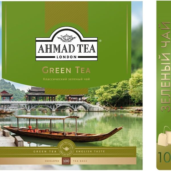 Чай зеленый Ahmad Tea 100*2г