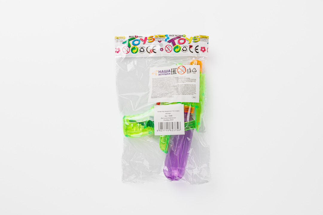 

Бластер водяной Toys Наша игрушка 15,5 см