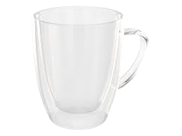 Кружка стеклянная с двойными стенками MM050