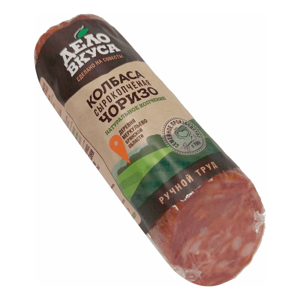 Колбаса сырокопченая Дело Вкуса Чоризо кат.А вес