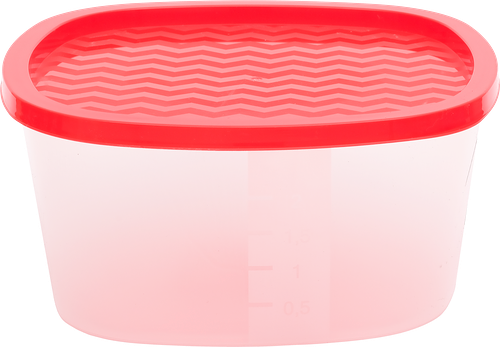 Контейнер квадратный 2,65 л цвет в ассортименте