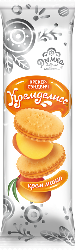 Крекер-сэндвич Дымка Кремделисс крем-манго 155 г