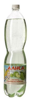 

Напиток Алиса с ароматом зеленого яблока газированный 1.5 л