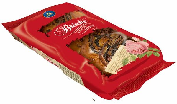 Рулет Каравай Бриошь с маковой начинкой 240г