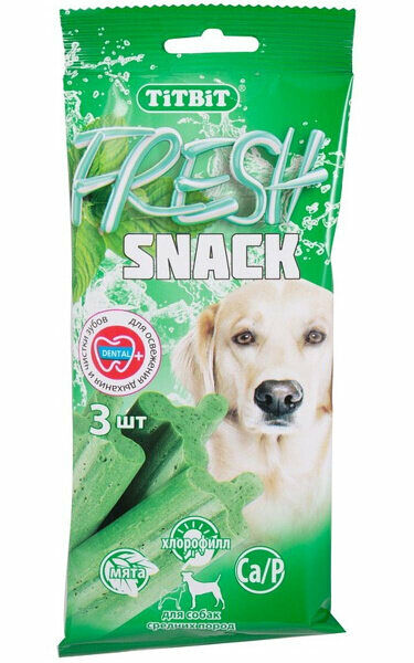 Снеки для средних собак Титбит Fresh
