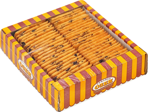 

Печенье Семейка Озби затяжное с корицей, яблоками и изюмом 625 г