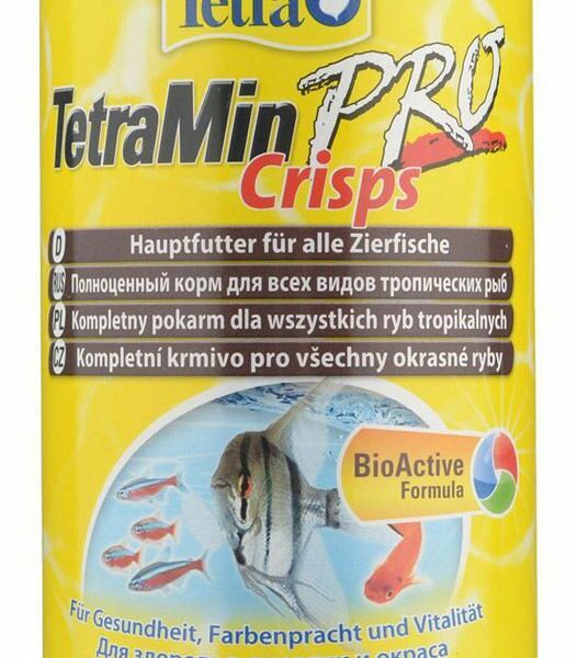 TetraMin Pro Crisps (чипсы) для любых видов тропических рыб 250 мл