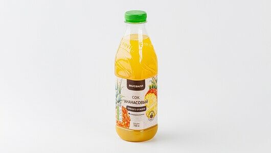 Сок ананасовый прямого отжима, 750 мл (Сербия)