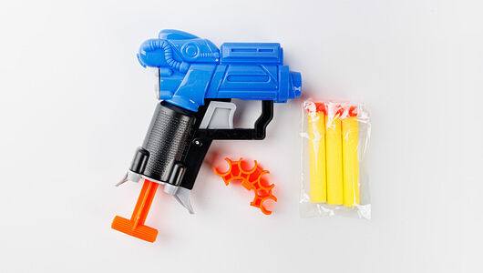 Пистолет с 3-мя мягкими пульками