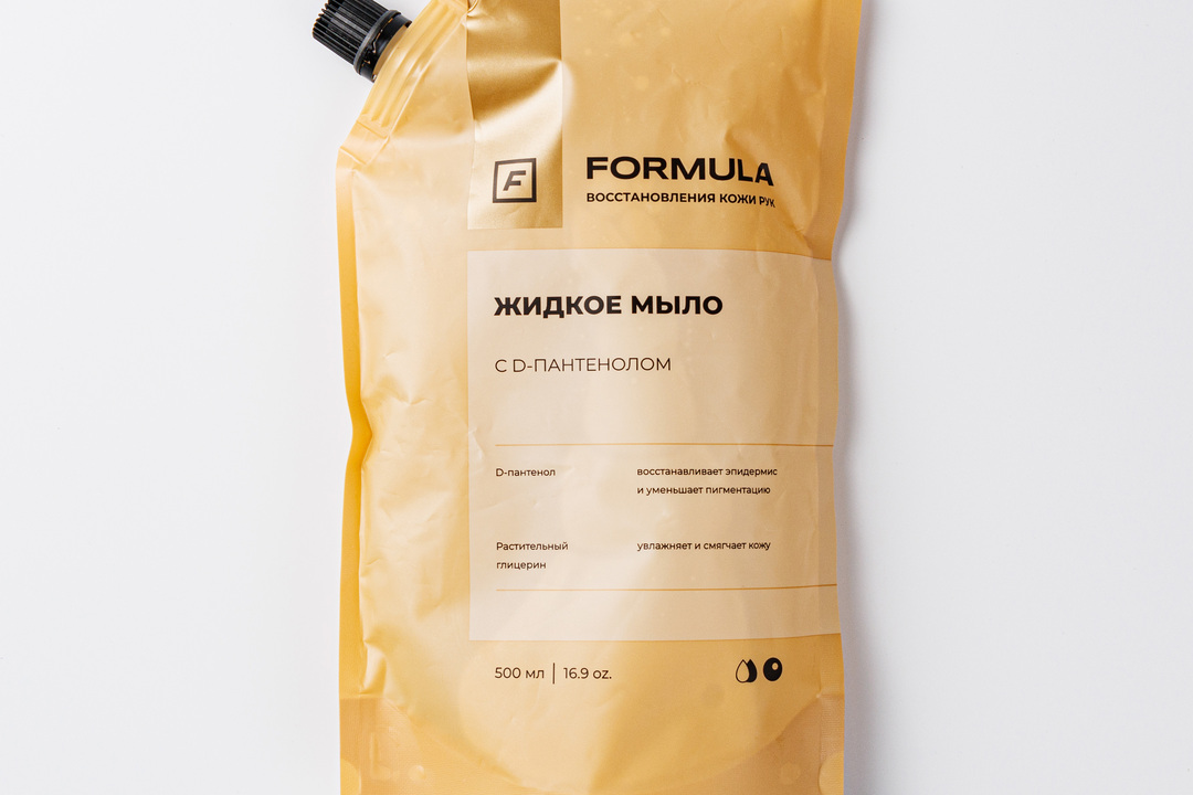

Мыло жидкое Formula с D-пантенолом, 500 мл