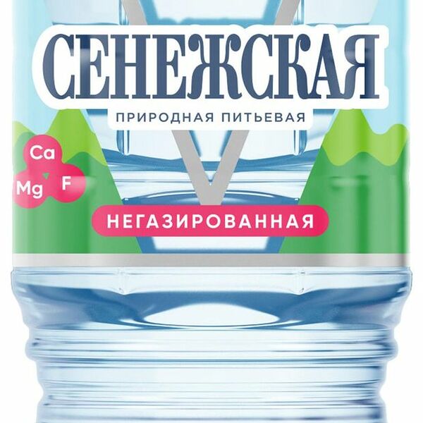 Вода Сенежская минеральная природная питьевая столовая негазированная 1л