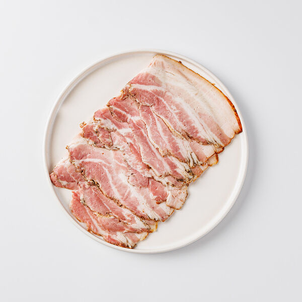 Грудинка запеченная с перцем, нарезка