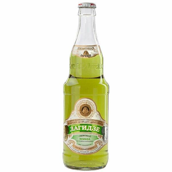 Лимонад Лагидзе Экстра Фейхоа безалкогольный сильногазированный, 330мл